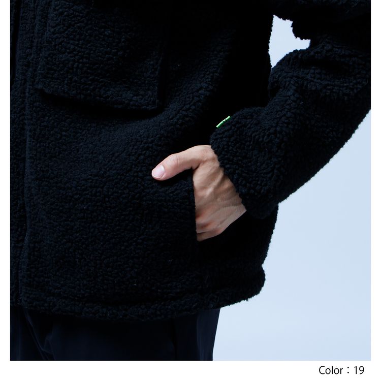 17【希少XLサイズ】 ステューシー ボアフリースジャケット 最高デザイン