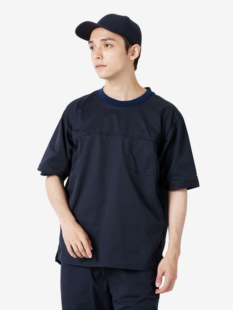 ショートスリーブクルーネックシャツ(メンズ)（HTM3200