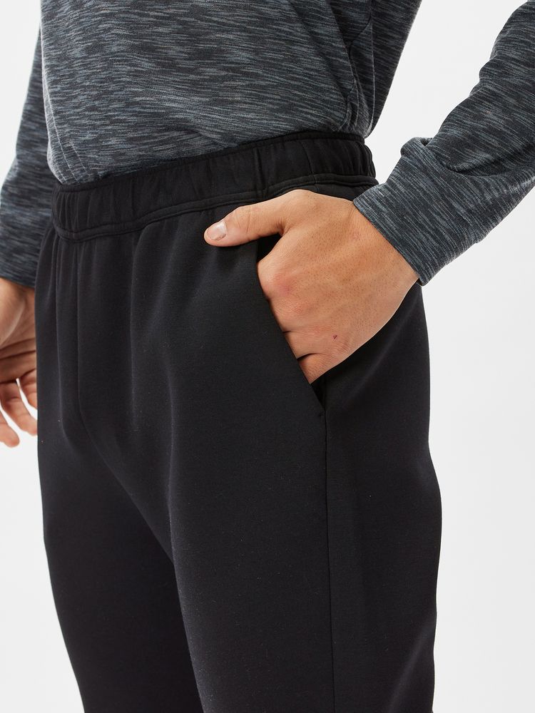 タグ付き【ka na ta】球体パンツ ブラック ナイロンタスランストレッチパラシュートパンツ（タックパンツ