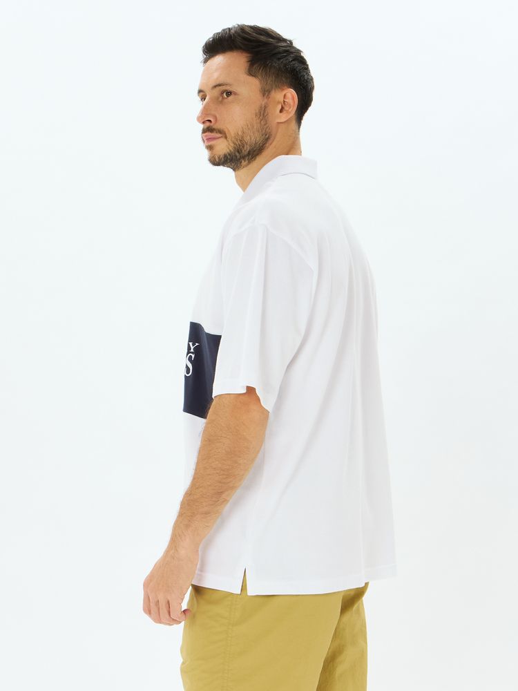 canterbury(カンタベリー) ｜ショートスリーブ パネルビッグラガーポロ(ユニセックス)