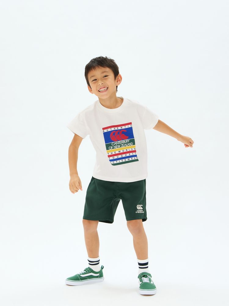 canterbury(カンタベリー) ｜ショートスリーブティーシャツ(キッズ)