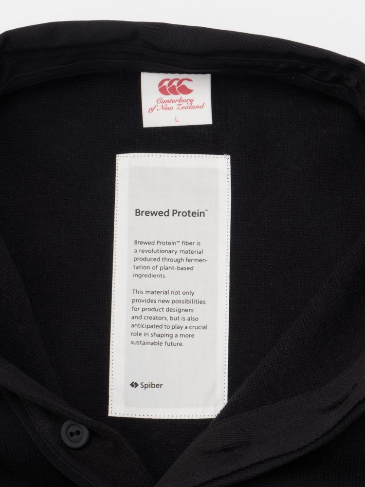 canterbury(カンタベリー) ｜ブリュードプロテイン ラガーシャツ（ユニセックス）