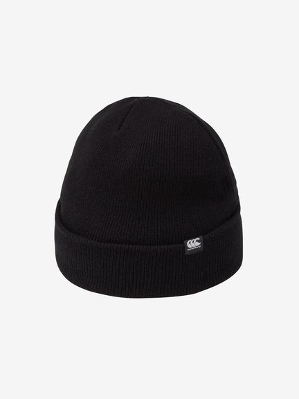 Goldwin 黒 ニット帽 新品未使用 Goldwin Logo Knit Cap (Unisex)(F BK/ブラック): Goldwin