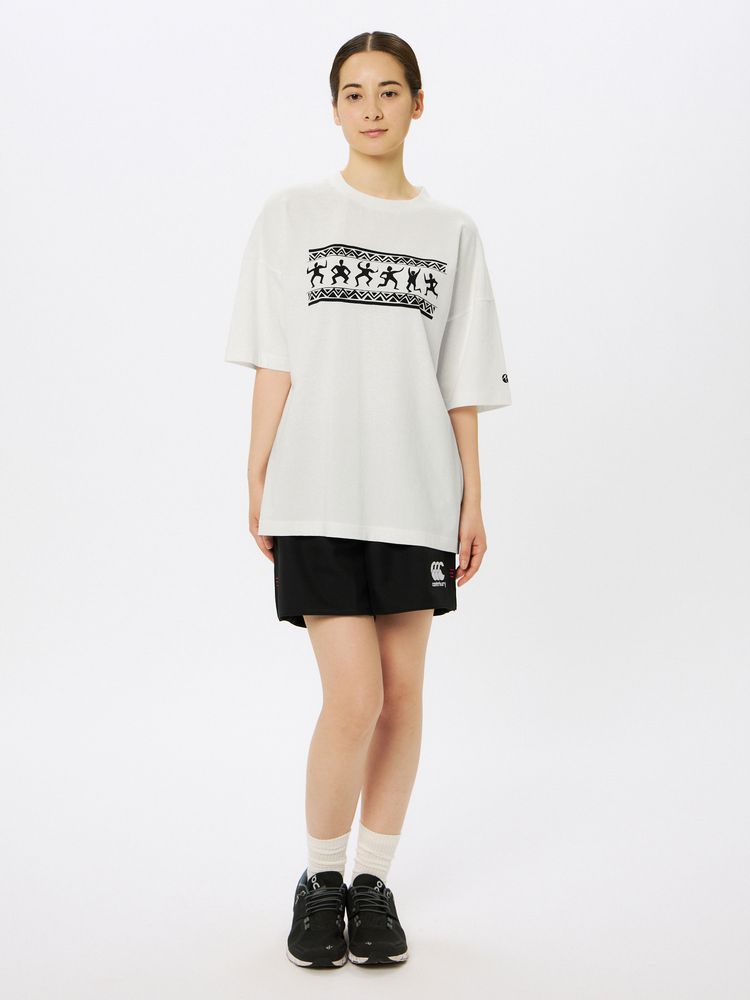 canterbury(カンタベリー) ｜ショートスリーブ ハカウォークライティー（ユニセックス）