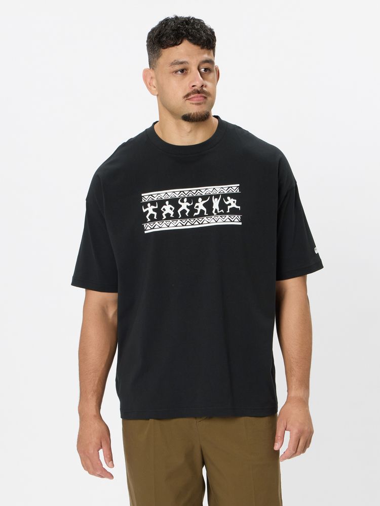 canterbury(カンタベリー) ｜ショートスリーブ ハカウォークライティー（メンズ／ビッグサイズ）