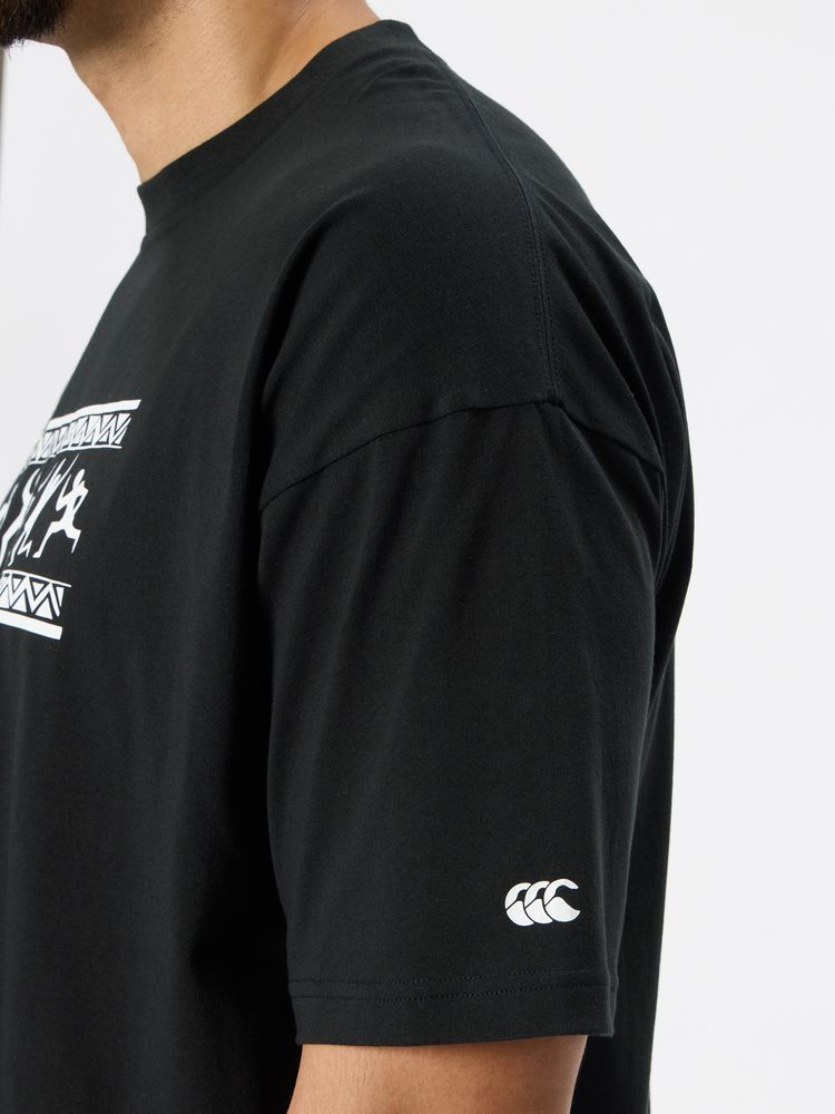 canterbury(カンタベリー) ｜ショートスリーブ ハカウォークライティー（メンズ／ビッグサイズ）