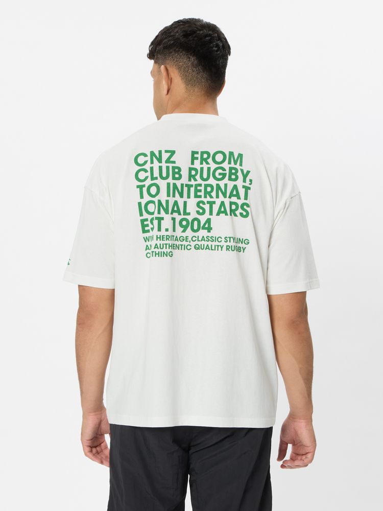 canterbury(カンタベリー) ｜ショートスリーブ ロゴティー（メンズ／ビッグサイズ）