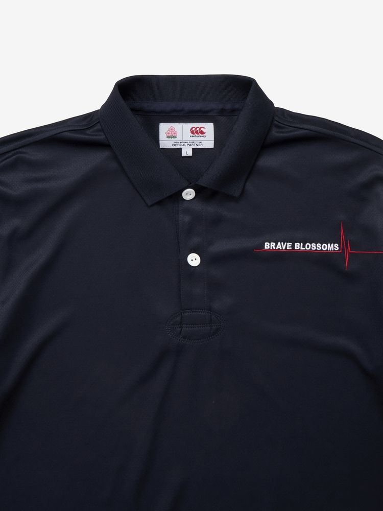 canterbury(カンタベリー) ｜ジャパン ショートスリーブスペクテーターポロ（ユニセックス）