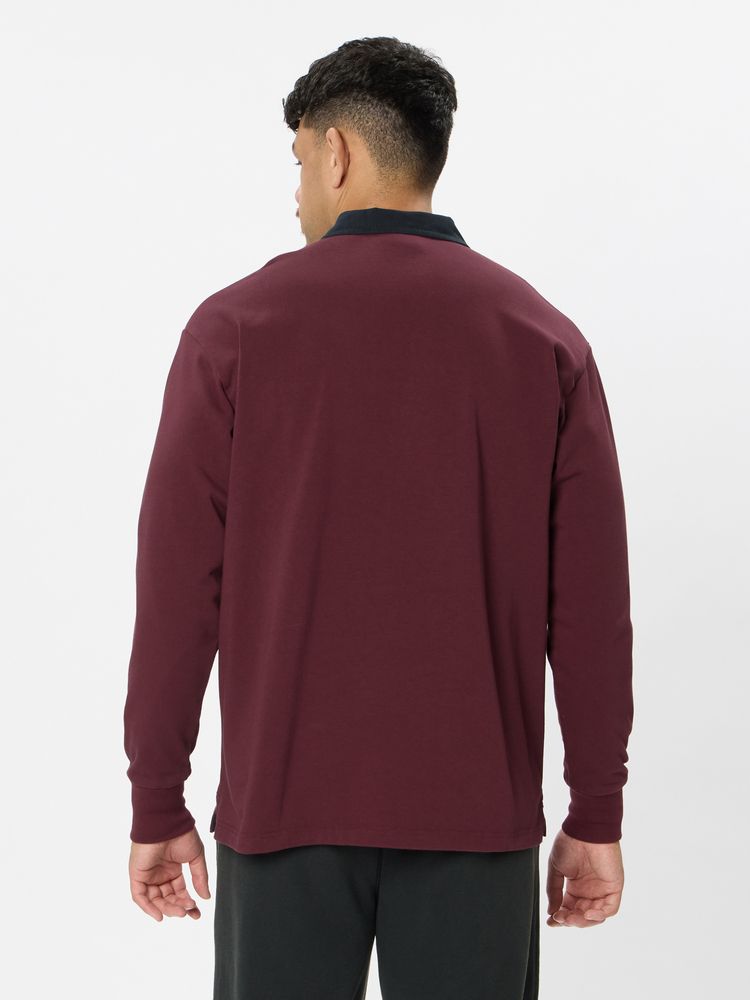 canterbury(カンタベリー) ｜ソリッドカラー ラグビージャージー（メンズ／ビッグサイズ）