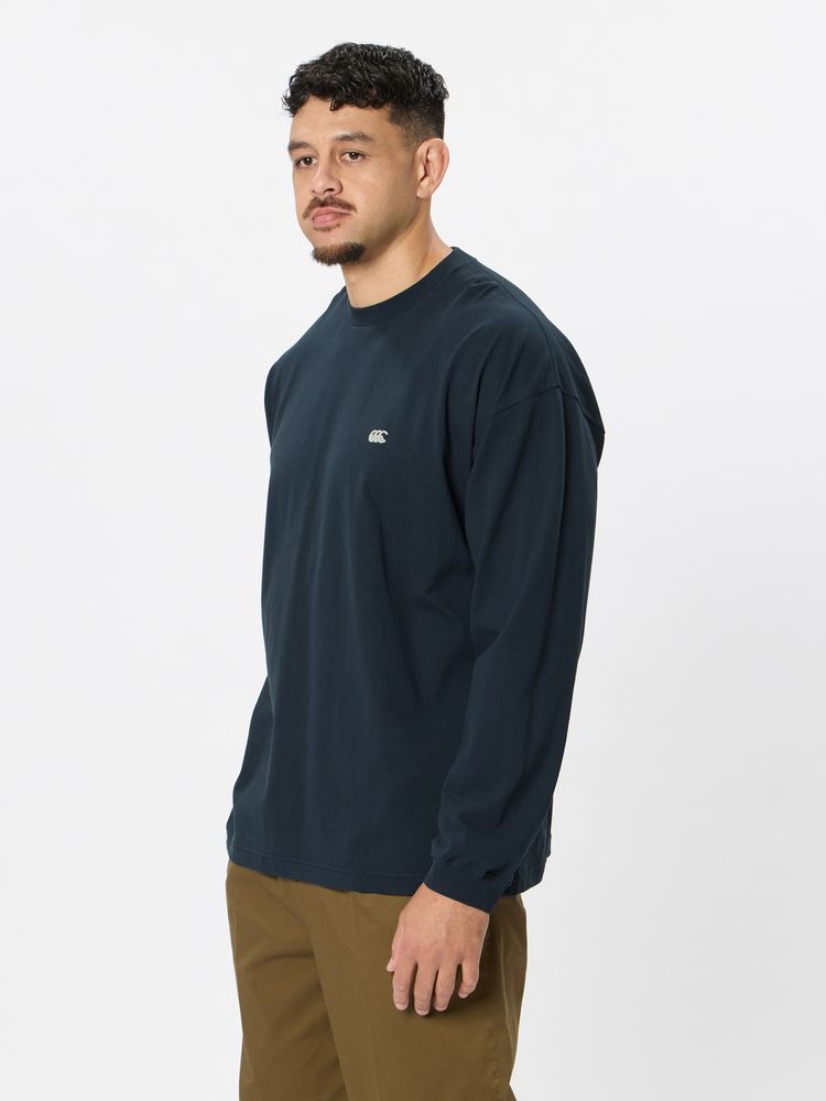 canterbury(カンタベリー) ｜ロングスリーブ ヘビークルーティー（メンズ／ビッグサイズ）