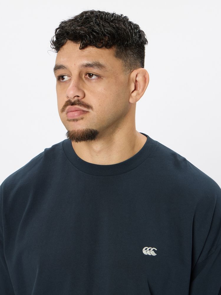 canterbury(カンタベリー) ｜ロングスリーブ ヘビークルーティー（メンズ／ビッグサイズ）