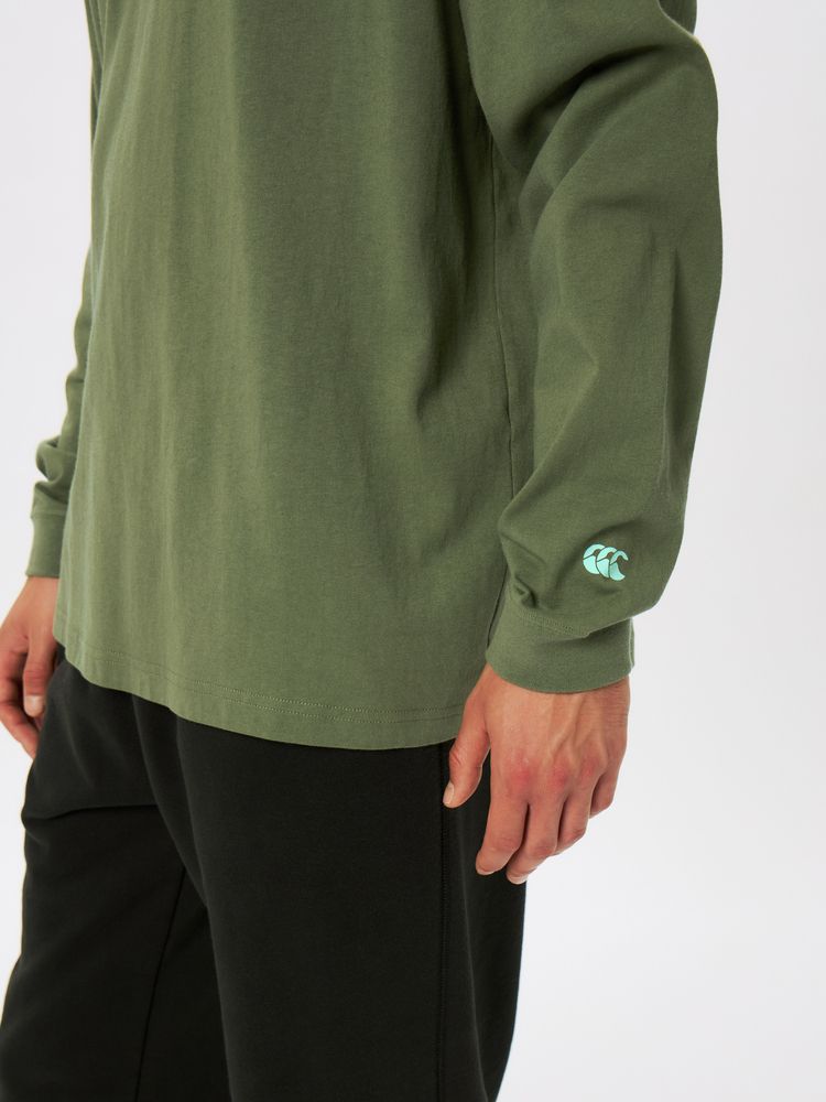 canterbury(カンタベリー) ｜ロングスリーブ ロゴティー（ユニセックス）