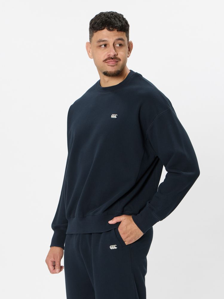 canterbury(カンタベリー) ｜ヘビースウェットシャツ（メンズ／ビッグサイズ）