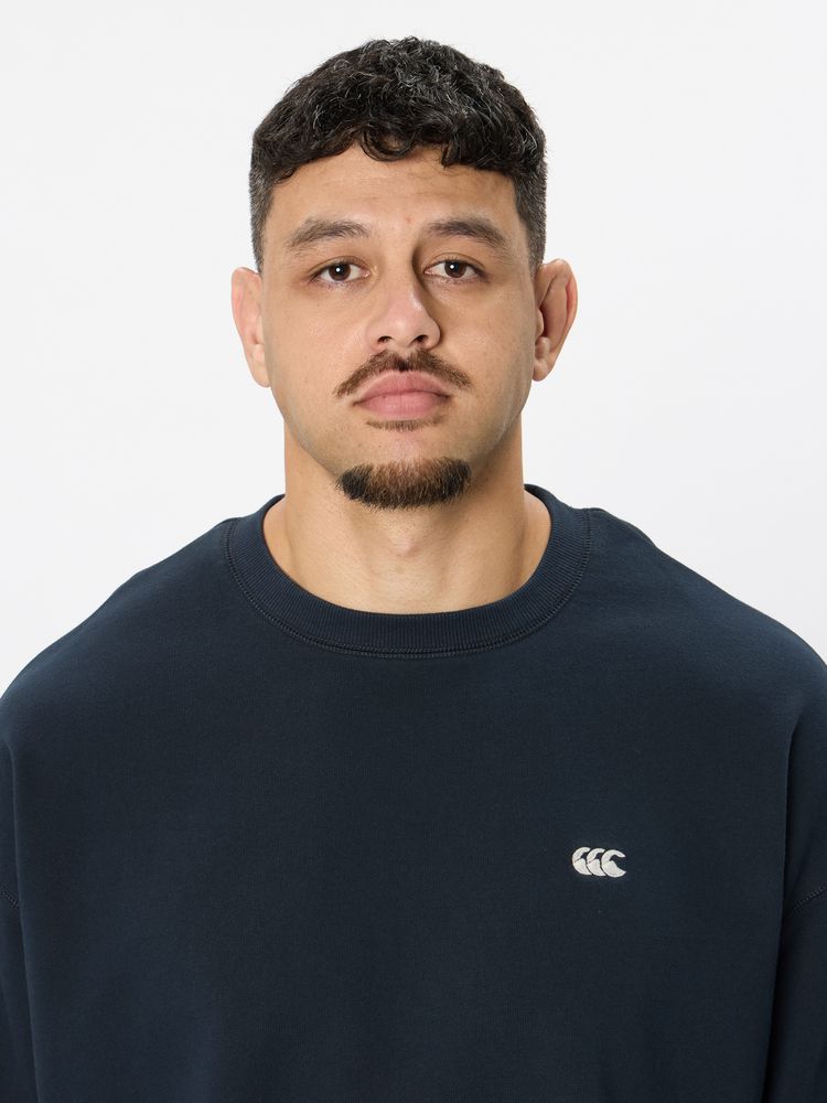 canterbury(カンタベリー) ｜ヘビースウェットシャツ（メンズ／ビッグサイズ）