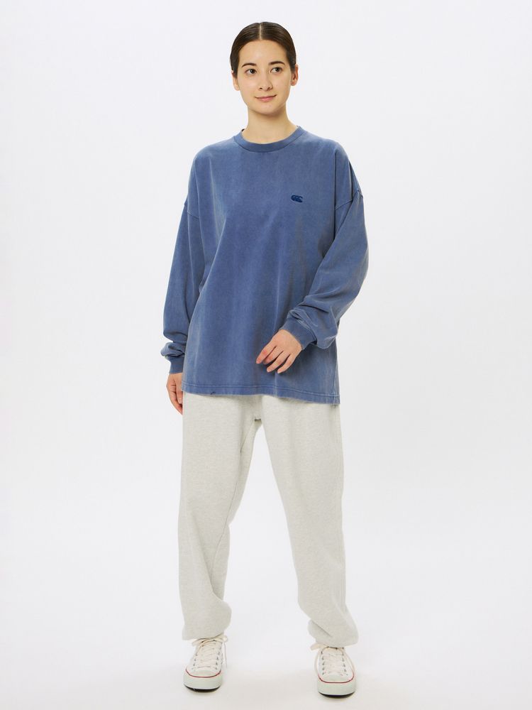 canterbury(カンタベリー) ｜ロングスリーブ フェード ヘビークルーティー（ユニセックス）