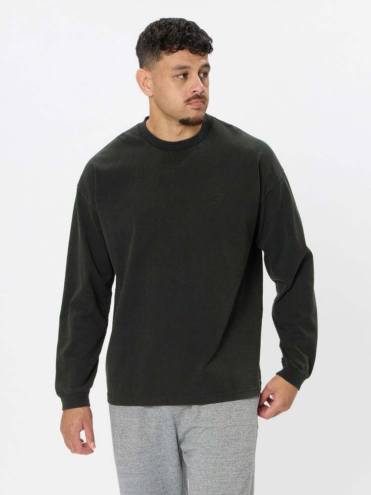 canterbury(カンタベリー) ｜ロングスリーブ フェード ヘビークルーティー（メンズ／ビッグサイズ）