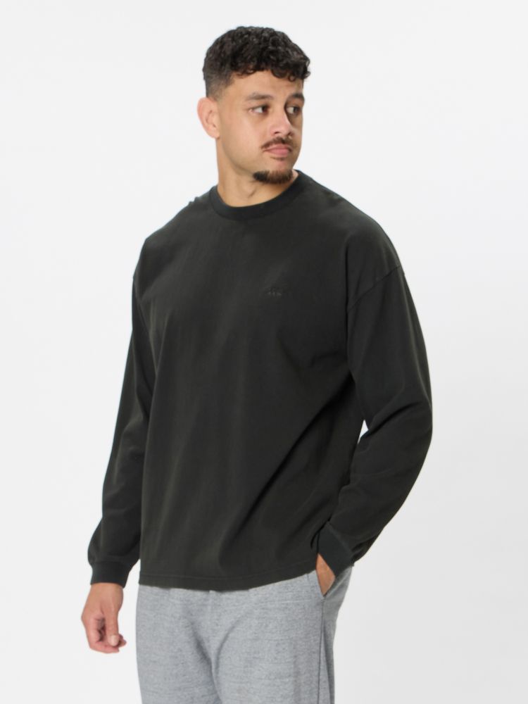 canterbury(カンタベリー) ｜ロングスリーブ フェード ヘビークルーティー（メンズ／ビッグサイズ）