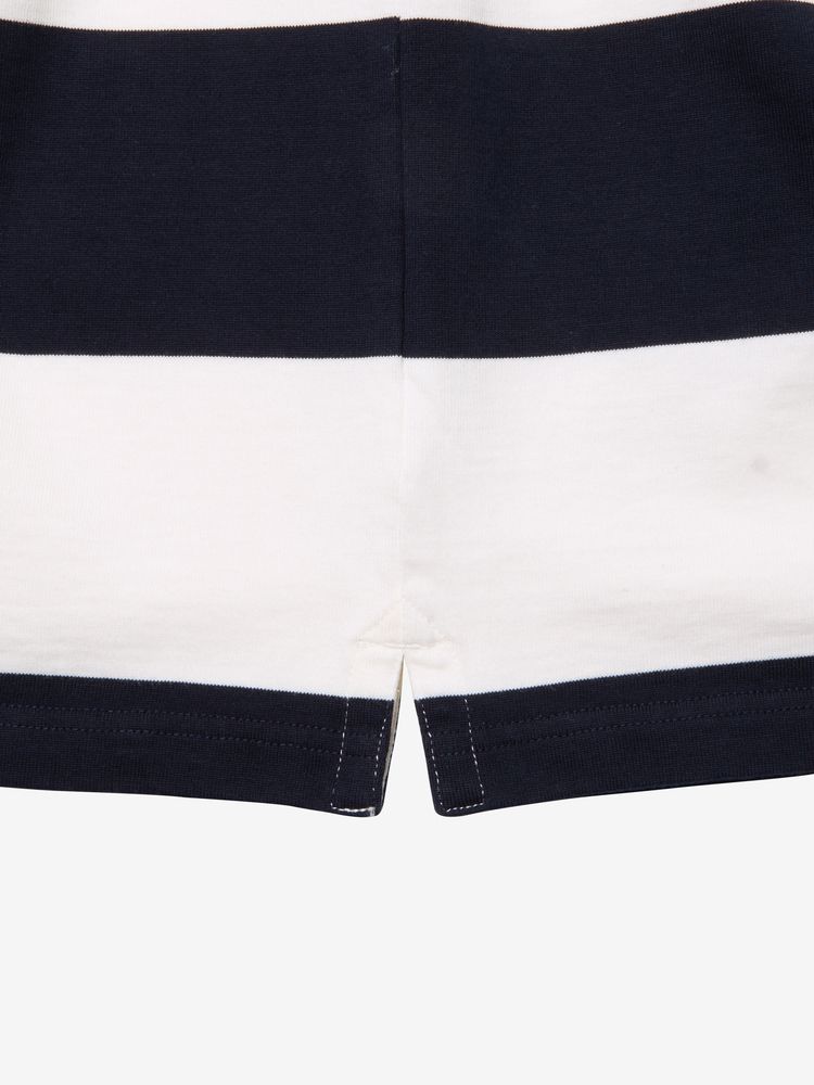 canterbury(カンタベリー) ｜ジャパン ロングスリーブ 4インチストライプ ラグビージャージー（メンズ／ビッグサイズ）