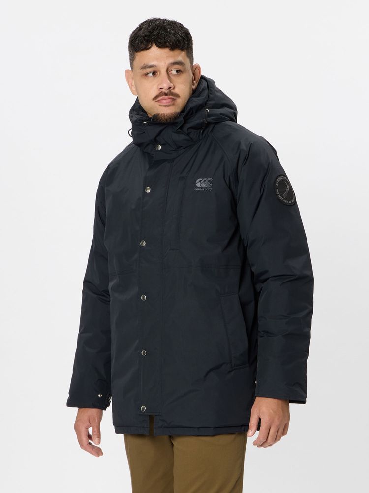 canterbury(カンタベリー) ｜インバーカーギル ダウン ミドルコート（メンズ／ビッグサイズ）