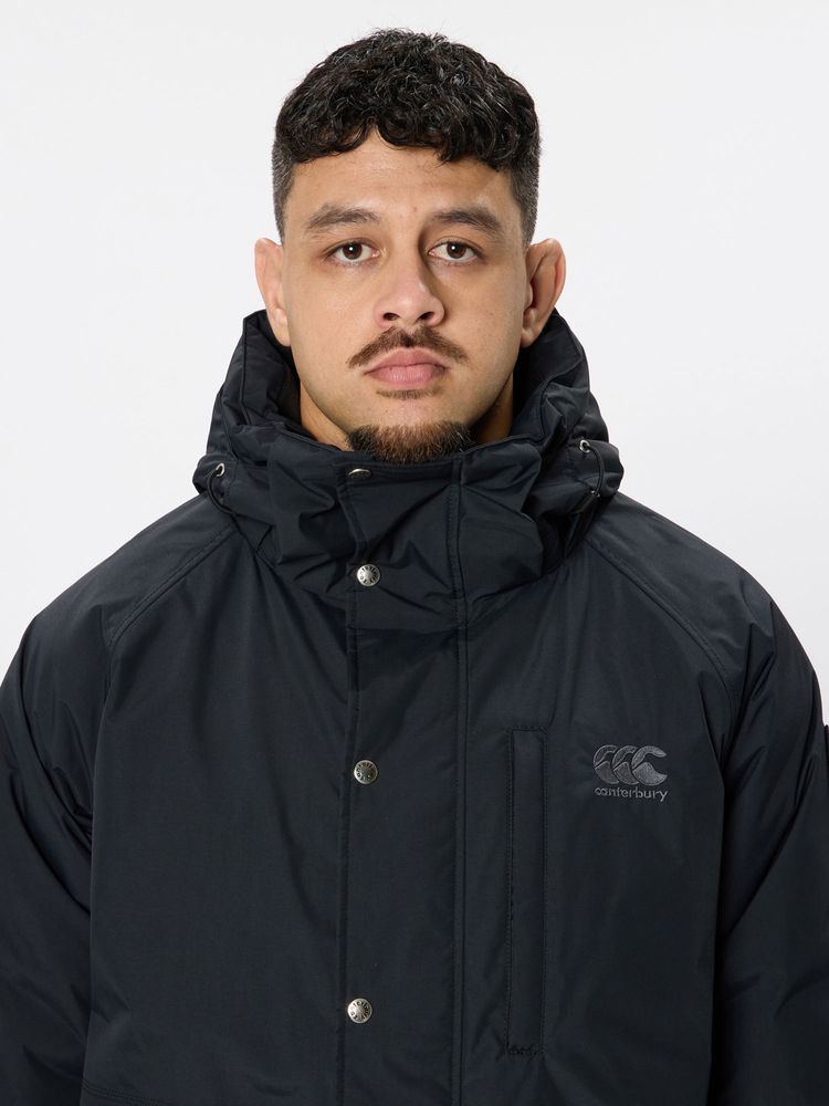 canterbury(カンタベリー) ｜インバーカーギル ダウン ミドルコート（メンズ／ビッグサイズ）