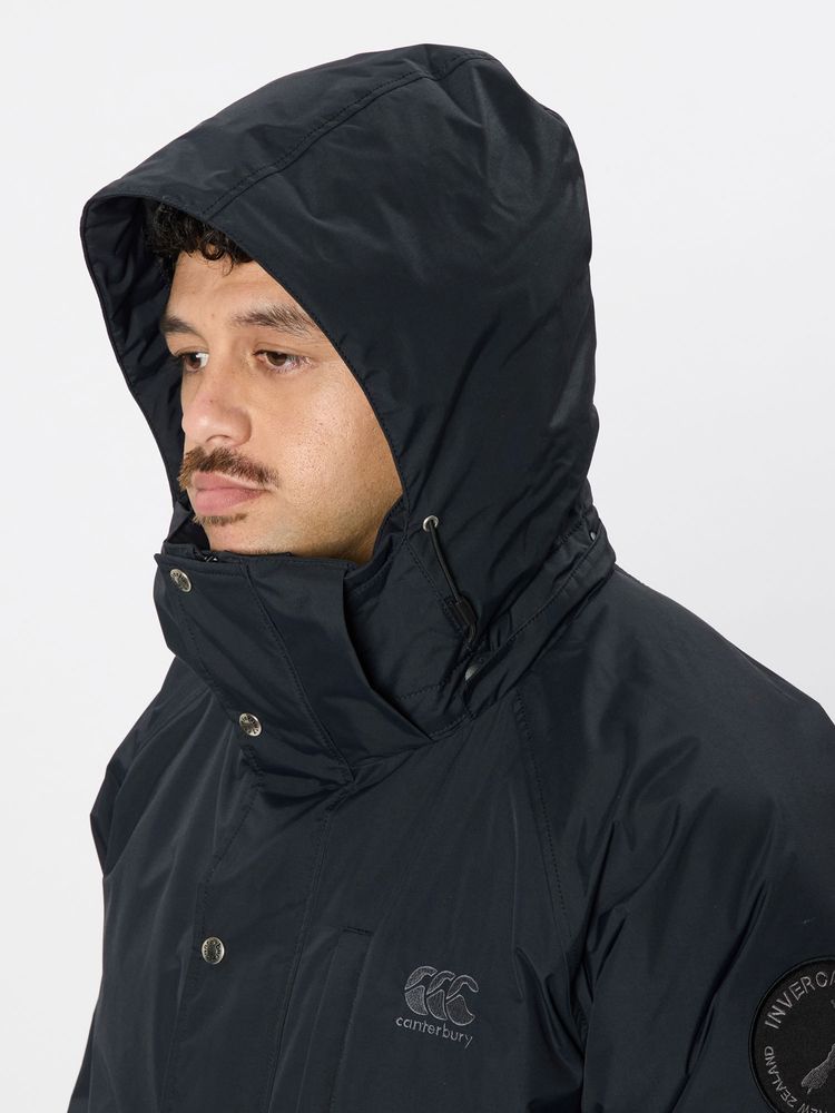 canterbury(カンタベリー) ｜インバーカーギル ダウン ミドルコート（メンズ／ビッグサイズ）