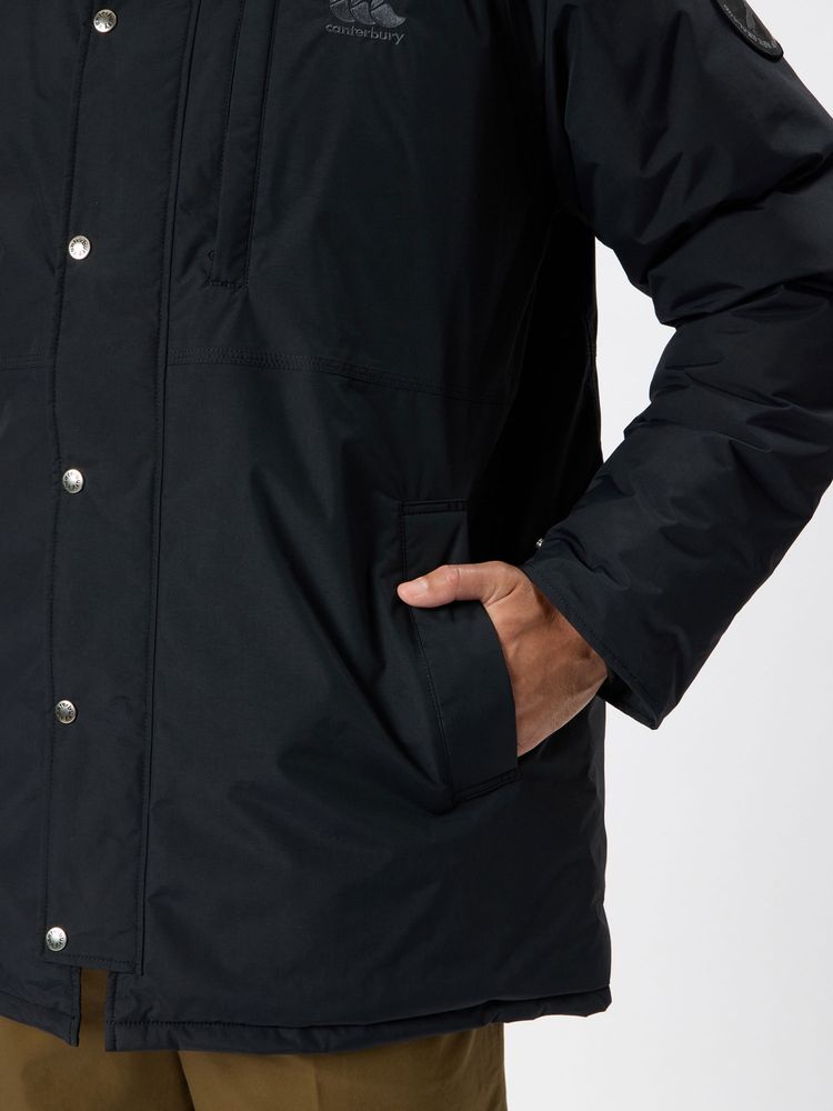 canterbury(カンタベリー) ｜インバーカーギル ダウン ミドルコート（メンズ／ビッグサイズ）