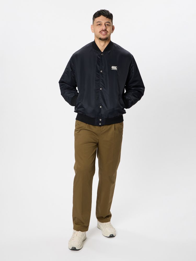 カンタベリー Canterbury ビンテージ ナイロン サテン ジャケット 公式】サテンジャケット（メンズ／ビッグサイズ）｜カンタベリー