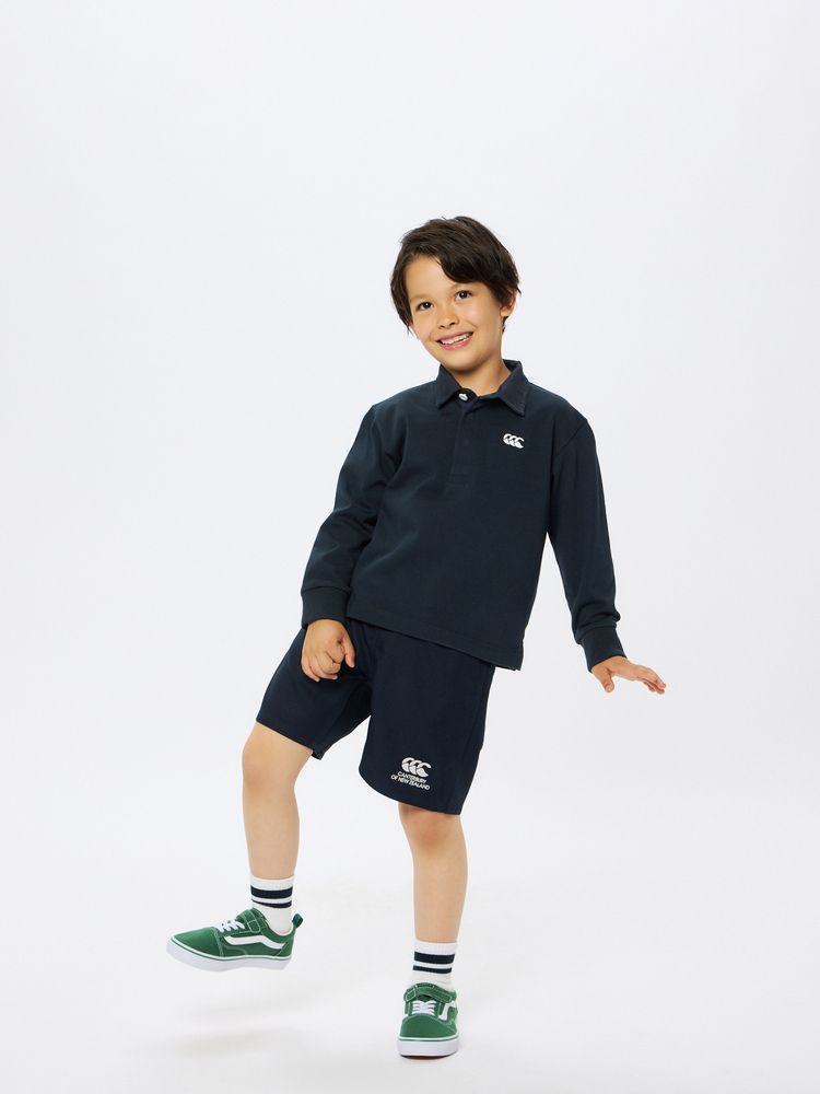 canterbury(カンタベリー) ｜ロングスリーブ ラグビージャージー（キッズ）