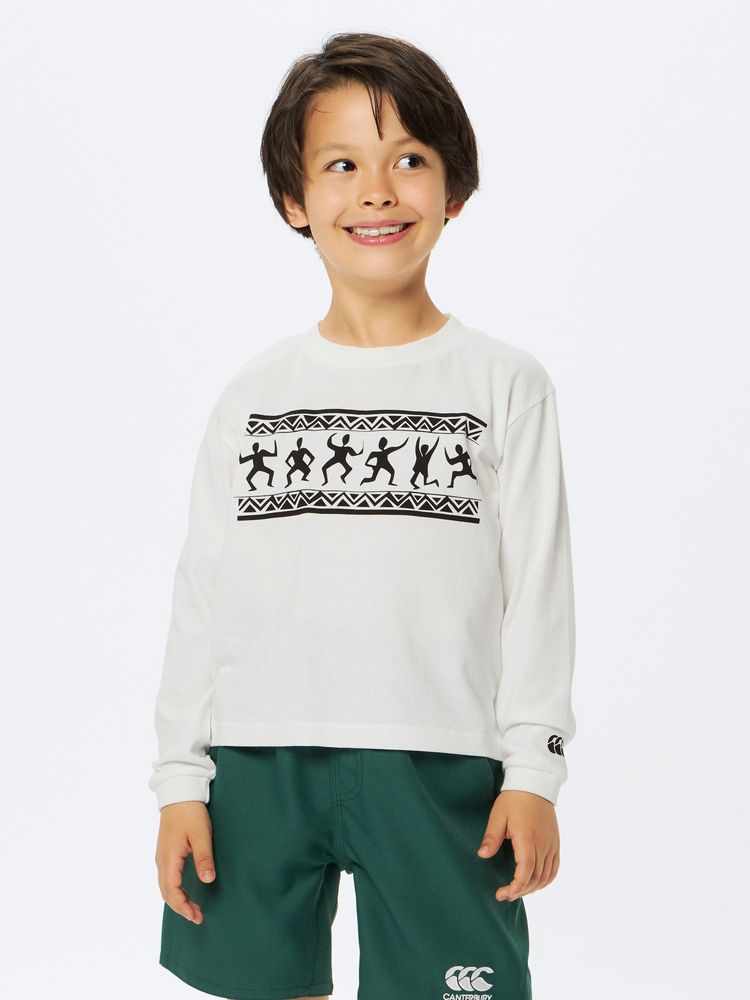 canterbury(カンタベリー) ｜ロングスリーブ ハカウォークライティー（ジュニア）