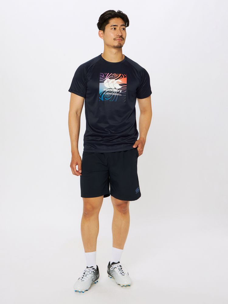 canterbury(カンタベリー) ｜スクエアロゴ トレーニングティー（メンズ）