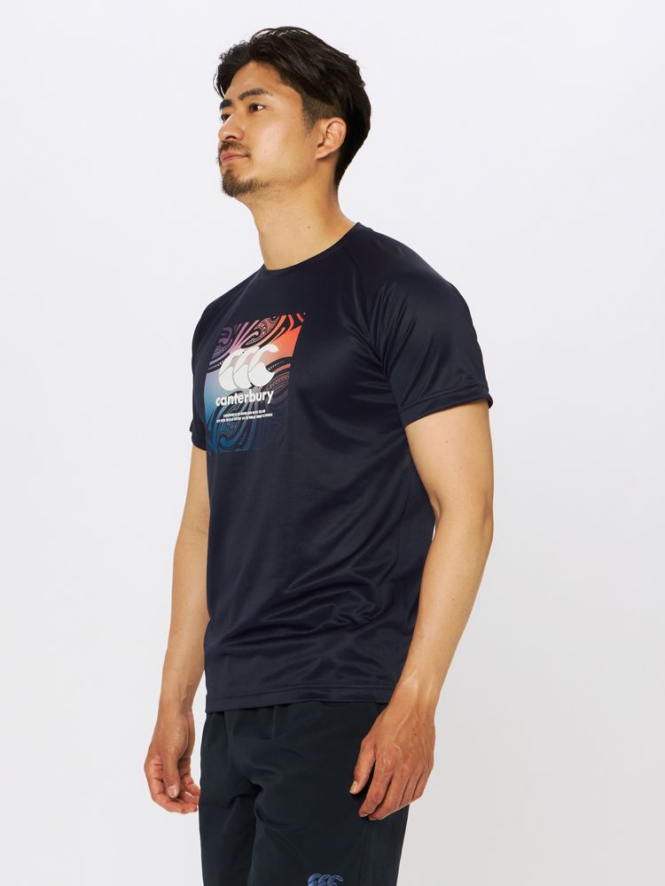 canterbury(カンタベリー) ｜スクエアロゴ トレーニングティー（メンズ）