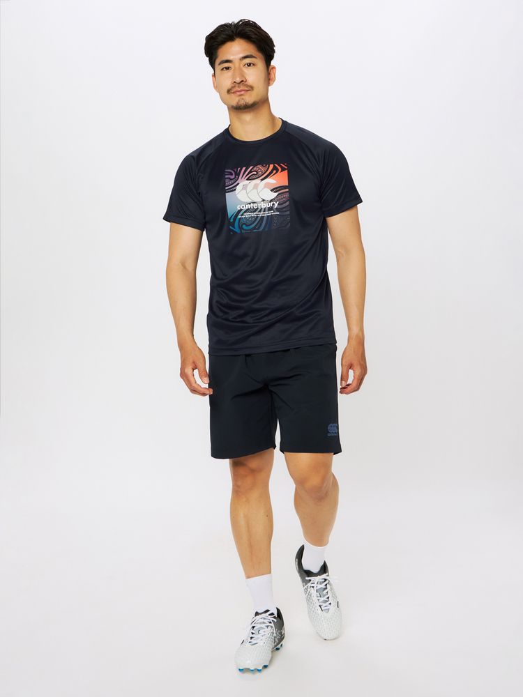 canterbury(カンタベリー) ｜スクエアロゴ トレーニングティー（メンズ）