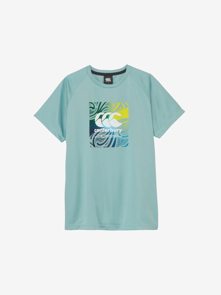 canterbury(カンタベリー) ｜スクエアロゴ トレーニングティー（メンズ／ビッグサイズ）