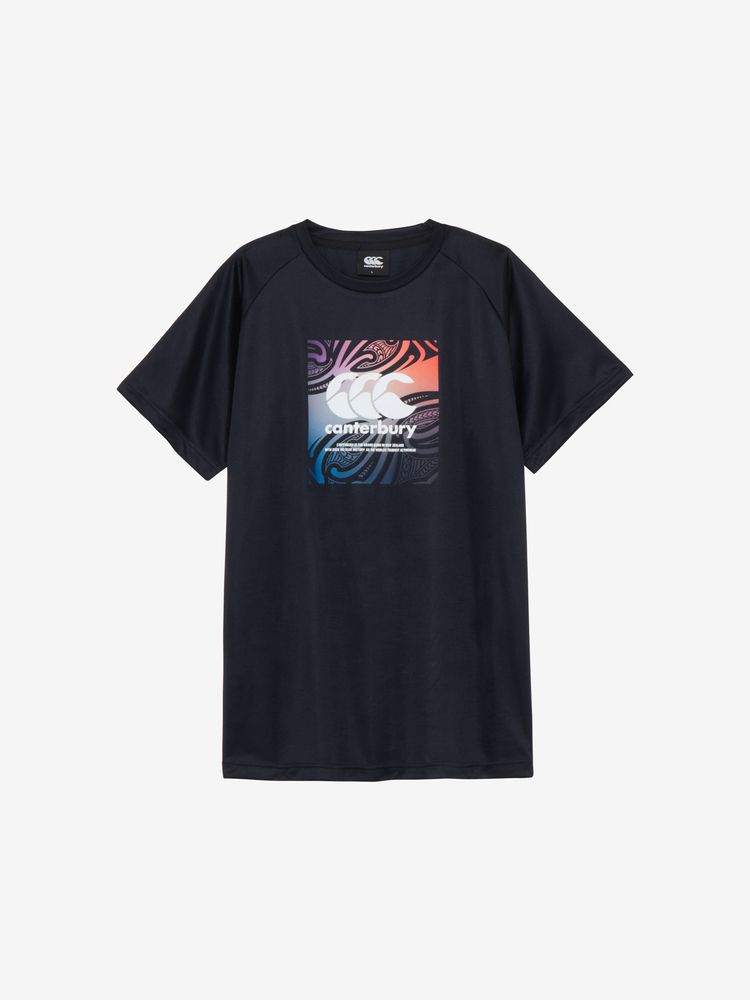 canterbury(カンタベリー) ｜スクエアロゴ トレーニングティー（メンズ／ビッグサイズ）
