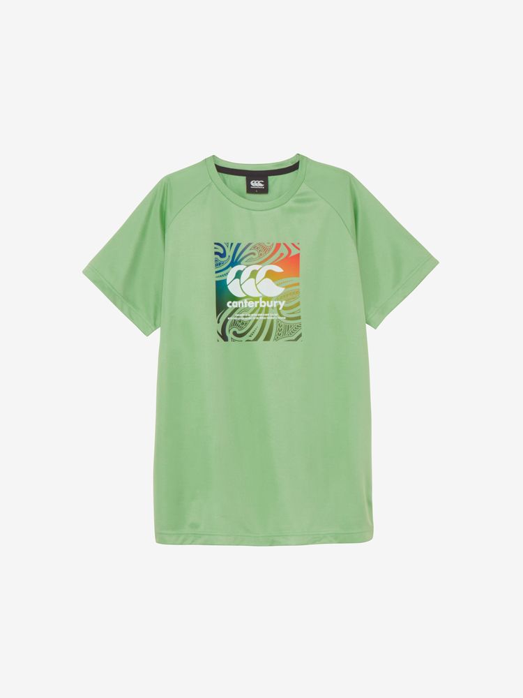 canterbury(カンタベリー) ｜スクエアロゴ トレーニングティー（メンズ／ビッグサイズ）