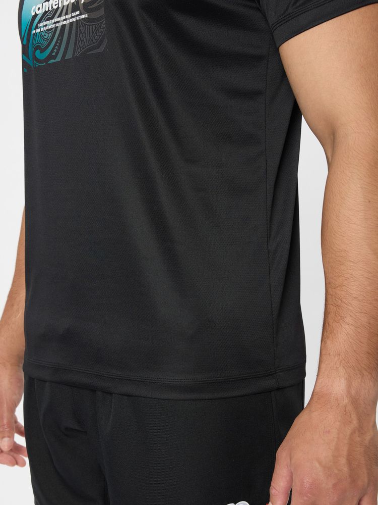 canterbury(カンタベリー) ｜スクエアロゴ トレーニングティー（メンズ／ビッグサイズ）