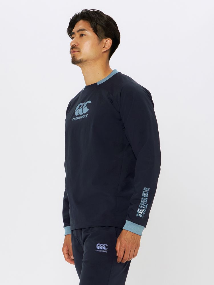 canterbury(カンタベリー) ｜ダフテッククロス プラクティスプルオーバー（メンズ）