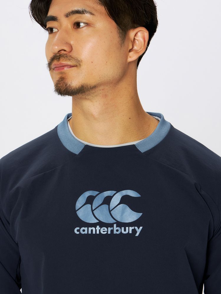 canterbury(カンタベリー) ｜ダフテッククロス プラクティスプルオーバー（メンズ）