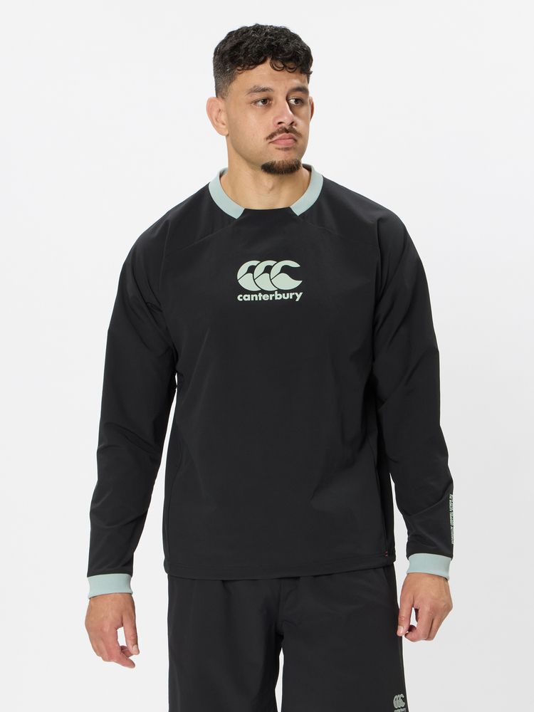 canterbury(カンタベリー) ｜ダフテッククロス プラクティスプルオーバー（メンズ／ビッグサイズ）