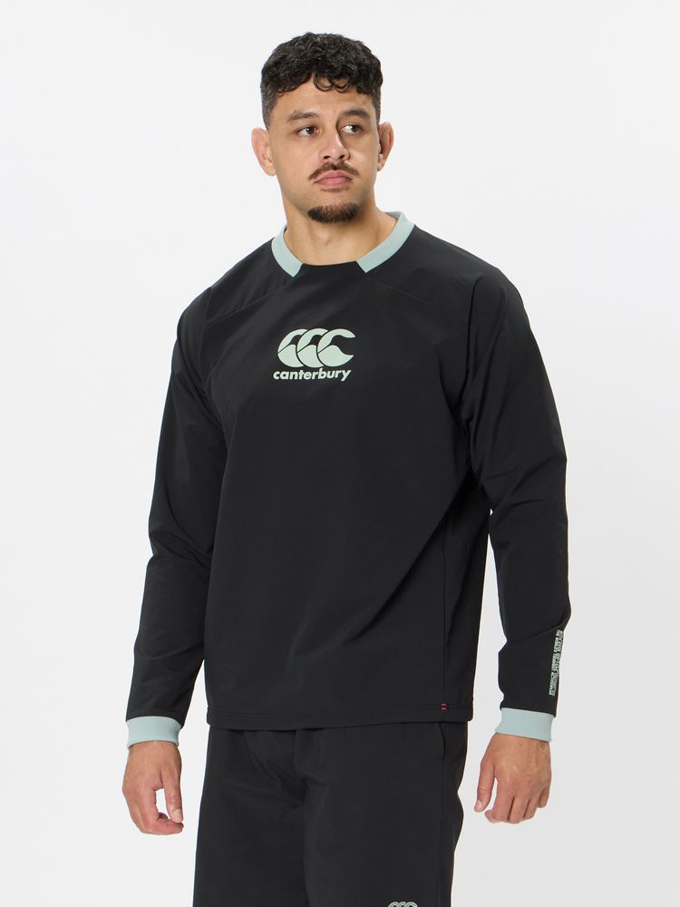 canterbury(カンタベリー) ｜ダフテッククロス プラクティスプルオーバー（メンズ／ビッグサイズ）