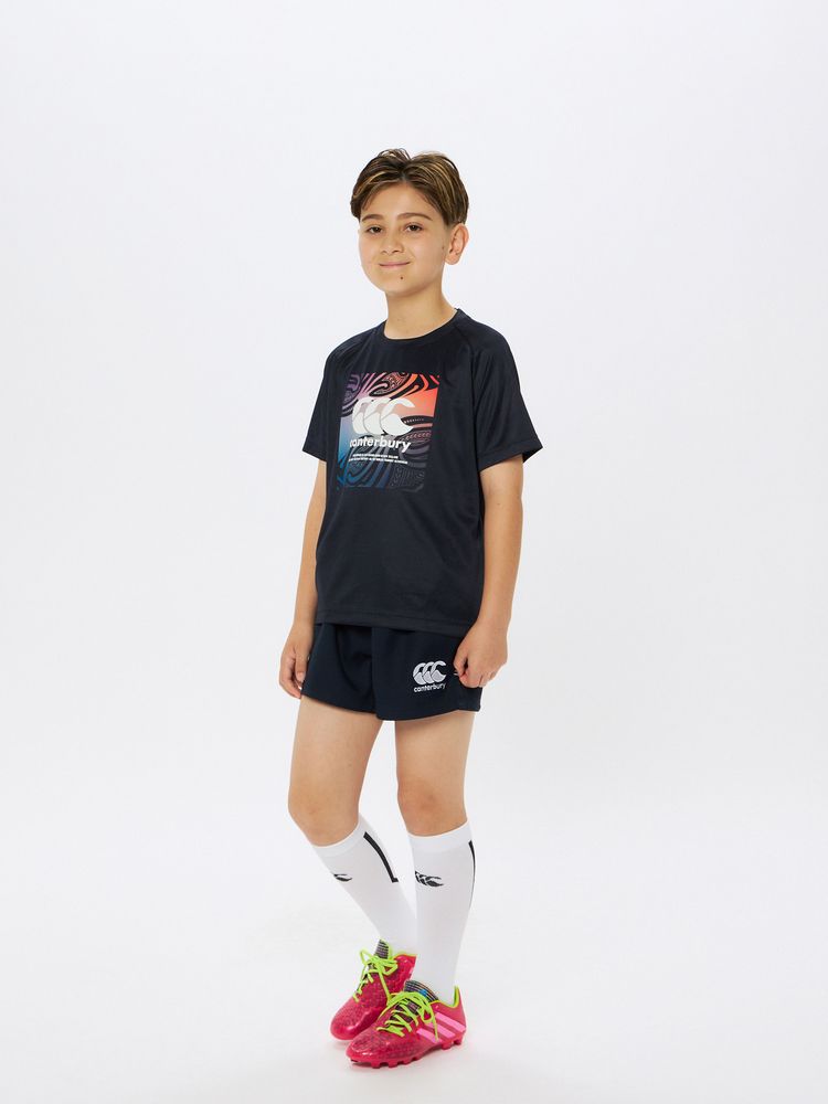 canterbury(カンタベリー) ｜スクエアロゴ トレーニングティー（ジュニア）
