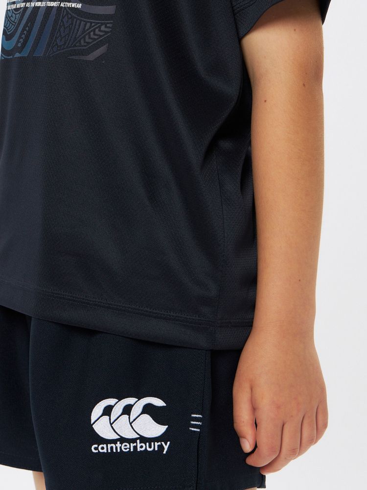 canterbury(カンタベリー) ｜スクエアロゴ トレーニングティー（ジュニア）