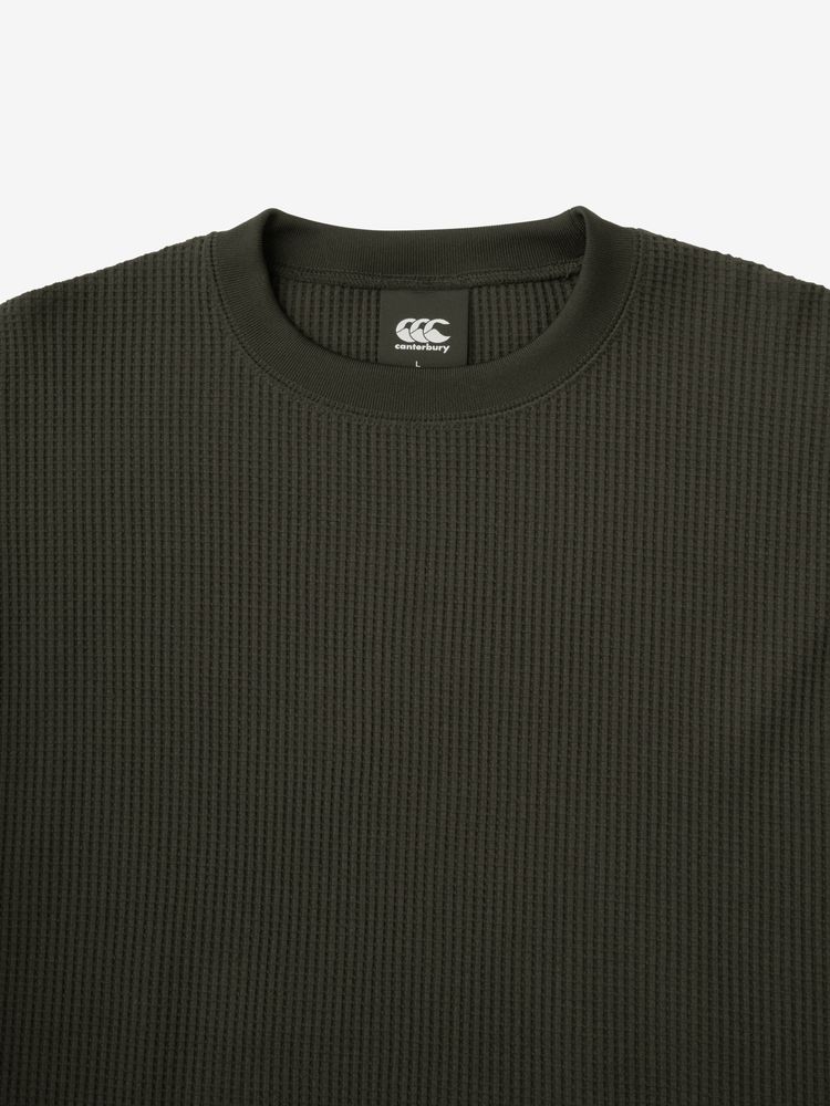 canterbury(カンタベリー) ｜ロングスリーブワッフルティー（ユニセックス）