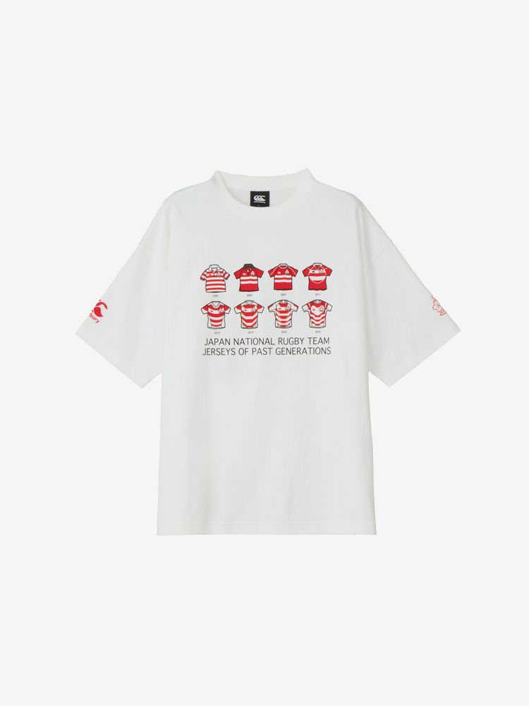 canterbury(カンタベリー) ｜ショートスリーブティー ジャパンジャージーズ（ユニセックス）