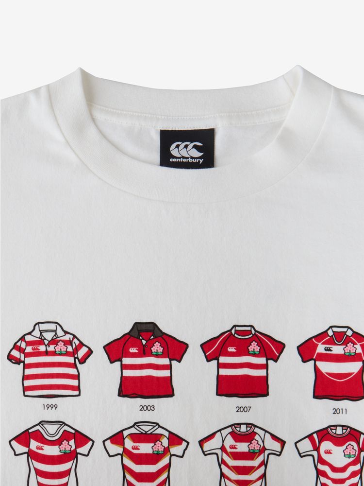 canterbury(カンタベリー) ｜ショートスリーブティー ジャパンジャージーズ（ユニセックス）