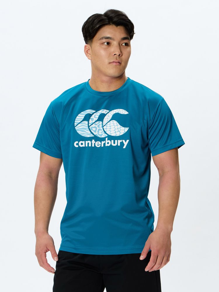 canterbury(カンタベリー) ｜ショートスリーブ パターンカンタベリートレーニングティー(ユニセックス)
