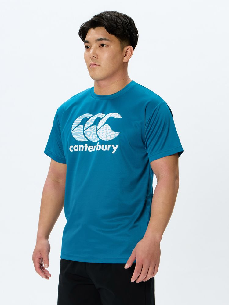 canterbury(カンタベリー) ｜ショートスリーブ パターンカンタベリートレーニングティー(ユニセックス)