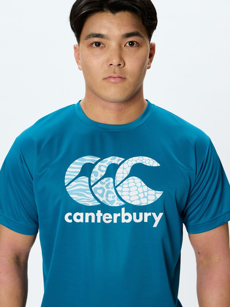 canterbury(カンタベリー) ｜ショートスリーブ パターンカンタベリートレーニングティー(ユニセックス)