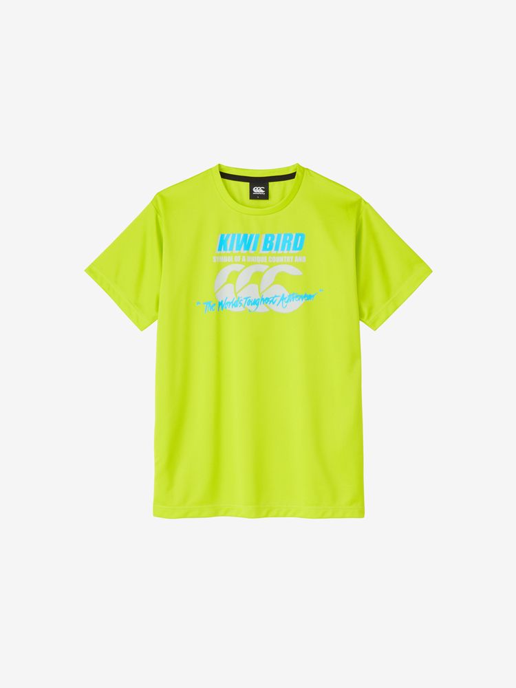 canterbury(カンタベリー) ｜ショートスリーブ キウイバードトレーニングティー(メンズ／ビッグサイズ)
