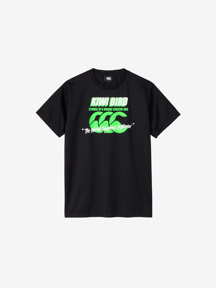 canterbury(カンタベリー) ｜ショートスリーブ キウイバードトレーニングティー(メンズ／ビッグサイズ)